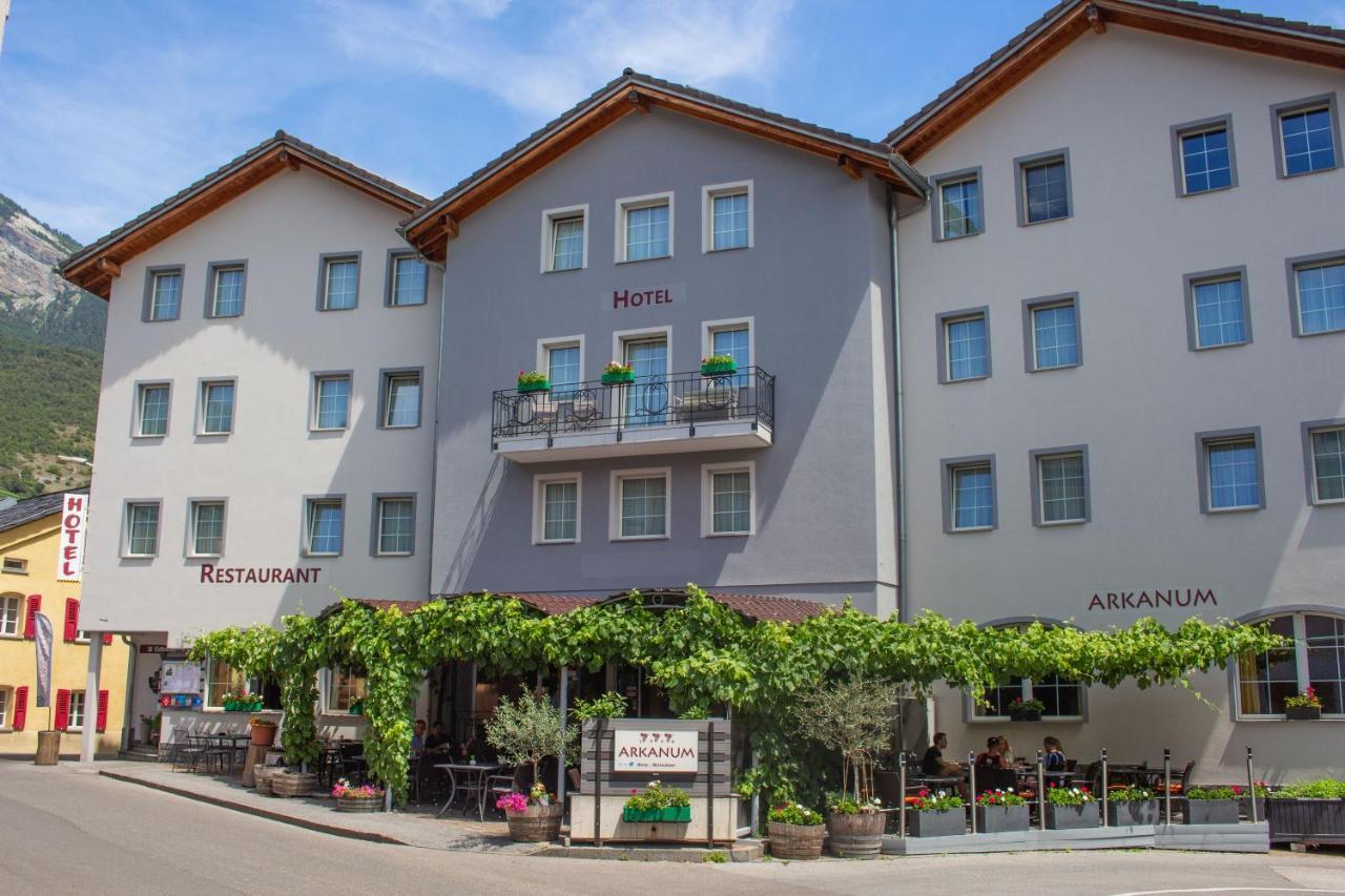 Hotel Arkanum Salgesch Zewnętrze zdjęcie